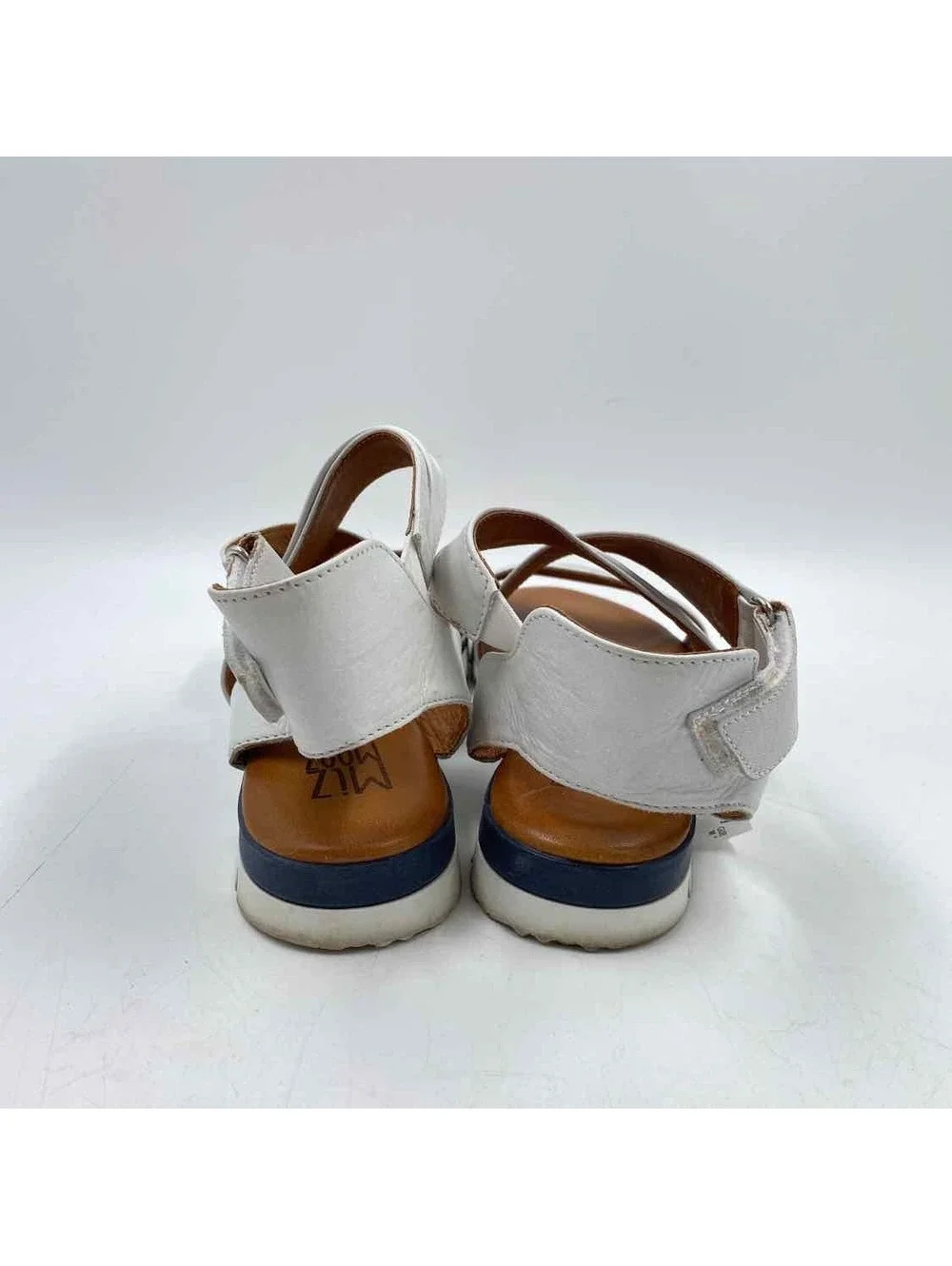 Miz Mooz Women's Shoe Size 8 White Solid Sandals
